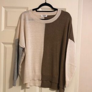 Colorblock Sweater